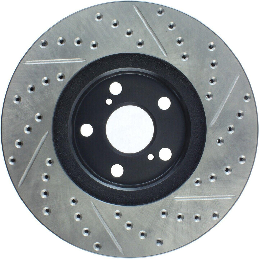 Front PAIR Stoptech Disc Brake Rotor for 2003-2008 Toyota Corolla (46366)