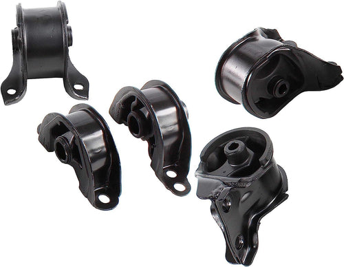 DNJ MMK1036 Complete Engine Motor & Transmission Mount Kit for 1992-1995/Honda/Civic, Del Sol/1.5L/Auto Trans
