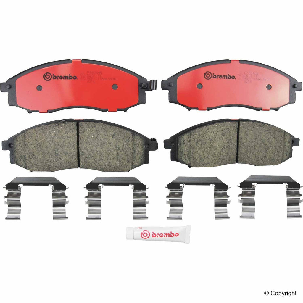 Brembo Front Disc Brake Pad Set for Frontier, Xterra (P56049N)