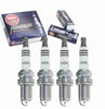 4 Pc NGK Iridium IX Spark Plugs Compatible with Mitsubishi Eclipse 2.0L L4 1995-1998