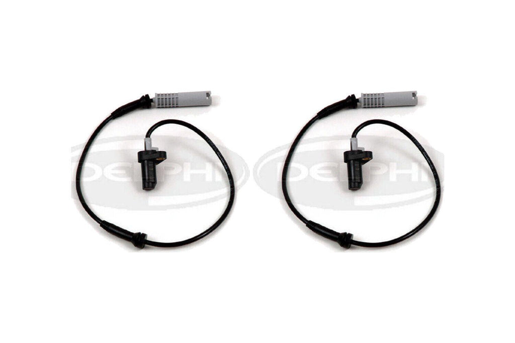 Front PAIR Delphi ABS Wheel Speed Sensor for 1997-1998 BMW 528I (58112)
