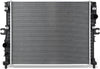 OEM-RA-13453 OE Style 1-Row Aluminum Cooling Radiator Compatible with 2014-2019 Corvette 6.2L Non Supercharged