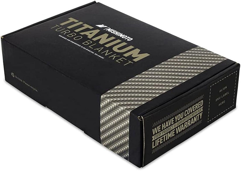 MMTB-RAM-04 Titanium Turbo Blanket, Compatible with Dodge Ram 5.9L Cummins 2004.5-2009