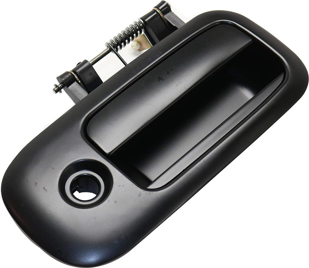 Rear, Passenger Side Exterior Door Handle Compatible with 2014-2020 Chevrolet Silverado 1500, Chevrolet Express 4500, Fits 2010-2014 Chevrolet Express 1500
