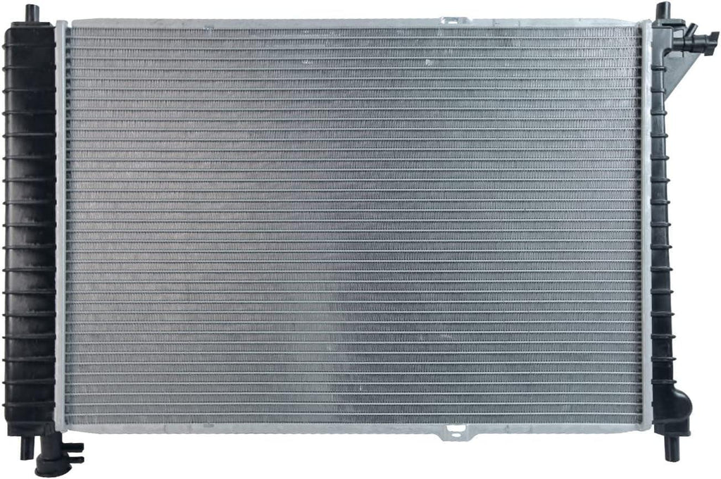 2138 Compatible with Ford Mustang 1-Row Plastic Aluminum Replacement Radiator
