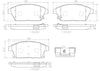 Front Disc Brake Pad Set for Encore, Verano, Trax, ATS, Cruze, Volt (P59077N)
