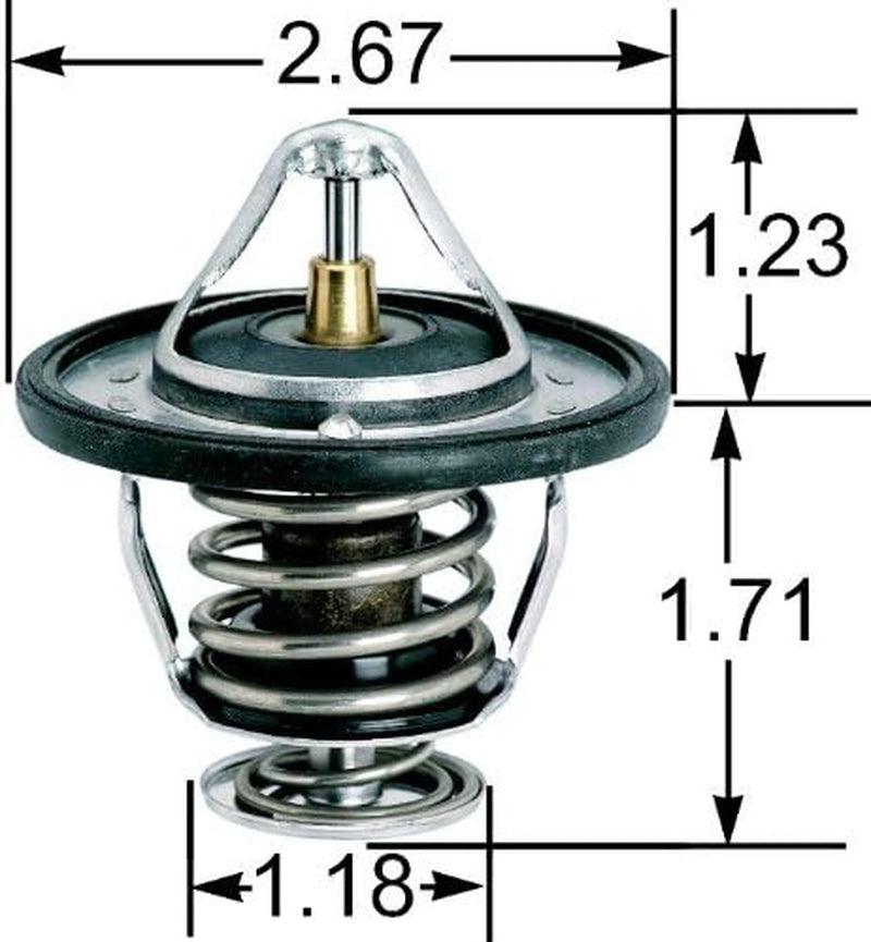 48217 OE Equivalent Thermostat - 170 Degrees Fahrenheit Opening Temperature