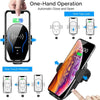 Wireless Car Charger Mount,  Auto-Clamping Qi 10W 7.5W Fast Charging Car Phone Holder Air Vent Compatible with Iphone 14 13 12 Pro Max Mini 11 XR XS X, Samsung Galaxy S23 S22 S21+ S10+ Note 20