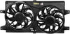 OEM-RF-0065 Factory Style Radiator Cooling Fan Assembly Cooling Efficiency Improved Direct Replacement [Compatible with 01-06 Sebring / 01-06 Stratus/Convertible]