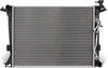 OEM-RA-13420 OE Style 1-Row Aluminum Cooling Radiator Compatible with 13-14 Hyundai Genesis Coupe 2.0L AT