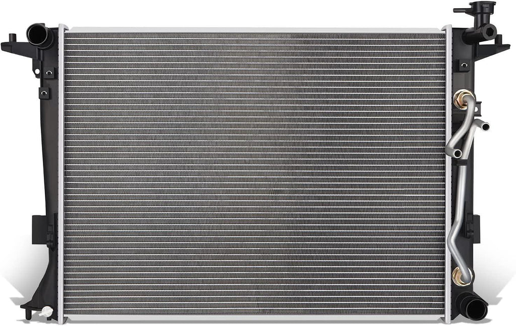 OEM-RA-13420 OE Style 1-Row Aluminum Cooling Radiator Compatible with 13-14 Hyundai Genesis Coupe 2.0L AT