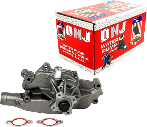 DNJ WP3181 Water Pump for 2001-2006/ Chevrolet, Gmc/Avalanche 2500, Sierra 2500 HD, Sierra 3500, Silverado 2500 HD, Silverado 3500, Suburban 2500, Yukon XL 2500/8.1L / OHV / V8 / 16V / 496Cid