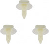 For Oldsmobile Ciera 1990-1996 Interior Trim Panel Retainer | 3 Pieces | White | Nylon/Plastic | Replacement for 10073833 | 10161510