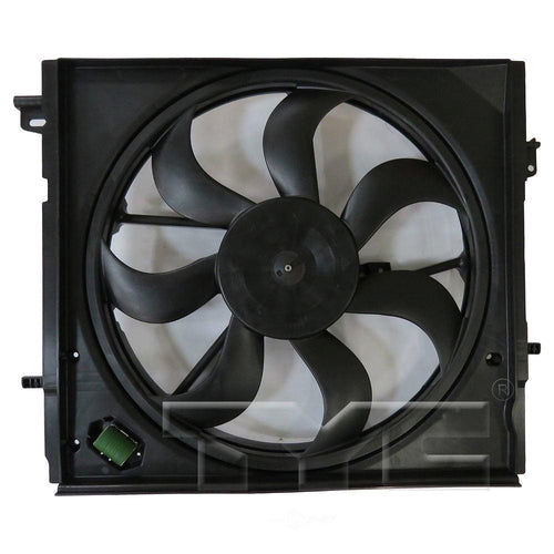 TYC 624660 Dual Radiator and Condenser Fan Assembly