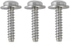 67752 Chrome Steel Dash Screw, 1 Pack