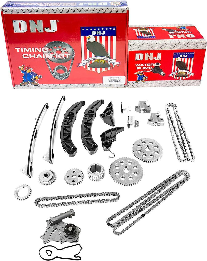 DNJ TK174WP TIMING KIT with WATER PUMP for 06-12 HYUNDAI, KIA / V6 / 3.3L, 3.8L DOHC 24V