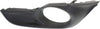 Fog Light Trim Compatible with 2013-2015 Nissan Altima Textured Front, Driver Side