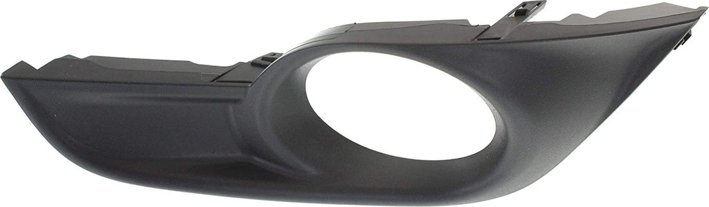 Fog Light Trim Compatible with 2013-2015 Nissan Altima Textured Front, Driver Side
