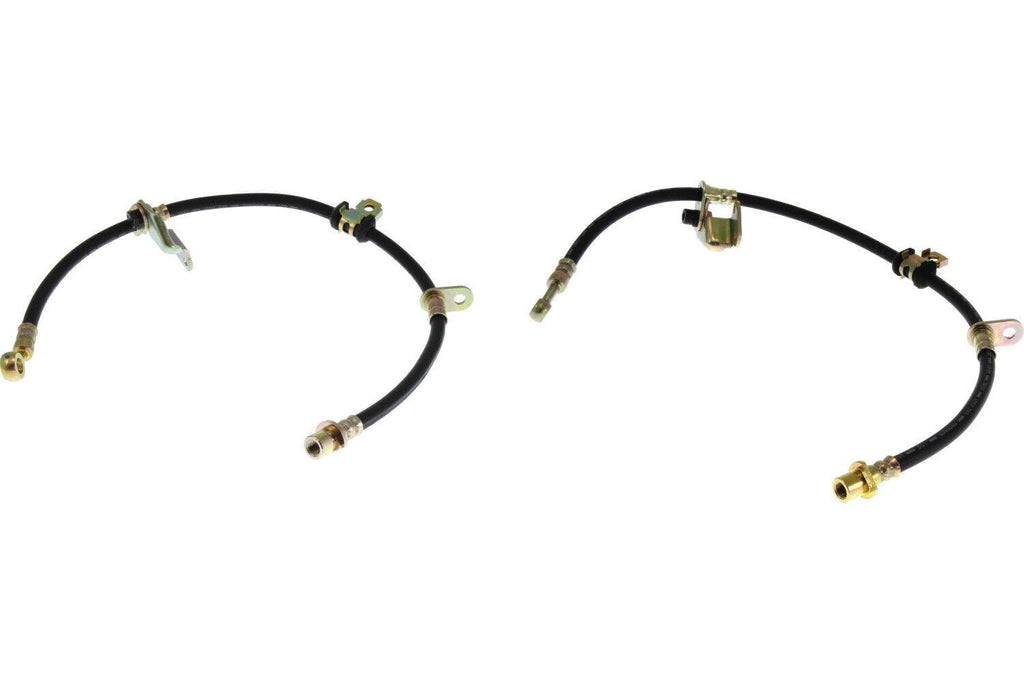 Front PAIR Centric Brake Hydraulic Hose for 1986-1990 Acura Legend (36451)