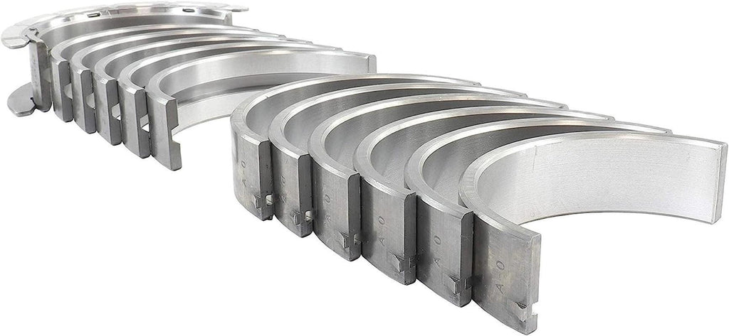 DNJ MB3122.10 Oversize Main Bearings for 2004-2012 / Chevrolet, GMC, Hummer, Isuzu/Canyon, Colorado, H3, H3T, I-350, I-370/3.5L, 3.7L / DOHC / L5 / 20V / 211Cid, 223Cid / VIN 6, VIN E