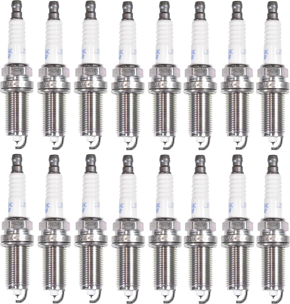 NGK Laser Iridium Set of 16 Spark Plugs 0.044 for Chrysler Dodge Jeep Ram