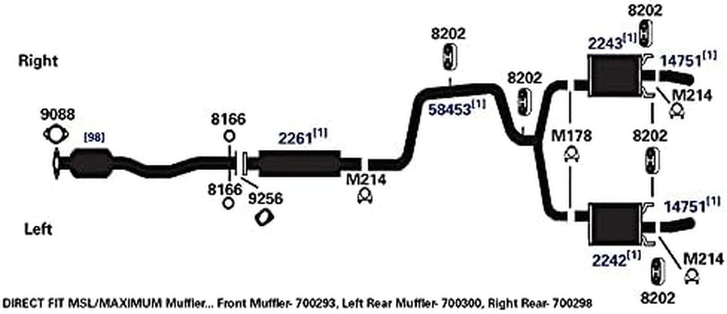 700293 Exhaust Muffler