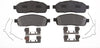 PGD1083M Professional Grade Semi-Metallic Disc Brake Pad Set