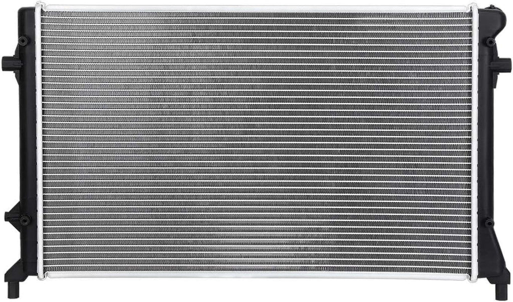OEM-RA-2995 2-Row OE Style Bolt-On Aluminum Core Radiator Compatible with 06-10 Bora / 05-10 Jetta / 06-09 Rabbit at MT, 25-9/16" W X 16-5/16" H X 7/8" D, 1-5/16" Inlet, 1-5/16" Outlet