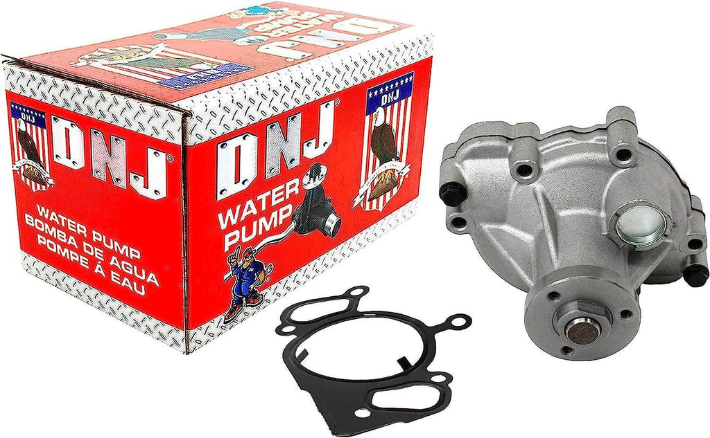DNJ WP4162 Water Pump for 1997-2010/ Ford, Jaguar, Land Rover, Lincoln/Ls, Thunderbird, Range Rover, Range Rover Sport, LR3/ 3.9L-4.4L/ DOHC/ V8/ 32V/ 242Cid, Supercharged, Naturally Aspirated