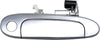 Aftermarket Front Exterior Door Handle Compatible with 2000-2005 Toyota Echo All Chrome, with Keyhole, Set of 2, Driver and Passenger Side