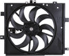 622770 Compatible with NISSAN Versa Replacement Cooling Fan Assembly , Black