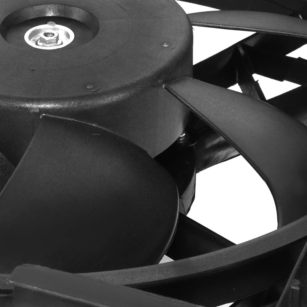 OEM-RF-0485 Factory Style Radiator Cooling Fan Assembly Compatible with 1988-1991 Tempo/Topaz 4CYL At
