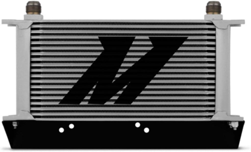 MMOC-GEN6-10T Oil Cooler Kit Thermostatic Compatible with Hyundai Genesis Coupe 3.8T 2010-2012 Silver