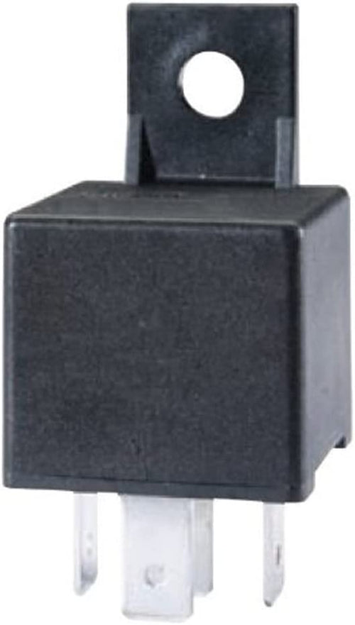 933332181 12V 40 Amp SPDT Mini ISO Relay with Bracket , Black