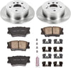 Power Stop KOE3068 Autospecialty Rear Replacement Brake Kit-Oe Brake Rotors & Ceramic Brake Pads