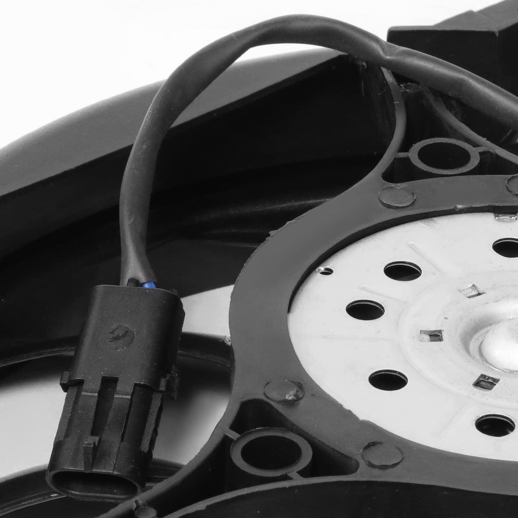 OEM-RF-0393 Factory Style Radiator Cooling Fan Assembly Compatible with 1995-1996 Cherokee