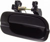 For Nissan Sentra Exterior Door Handle Rear, Passenger Side Smooth Black (2000-2006) | Trim:All Submodels | NI1521108 | 826066Z608