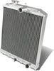 RA-HC92-42-2 Compatible with Honda D15/16/B18 1.5L/1.6L/1.8L I4 MT 2-Row Dual/Double Core T-6061 Aluminum Radiator