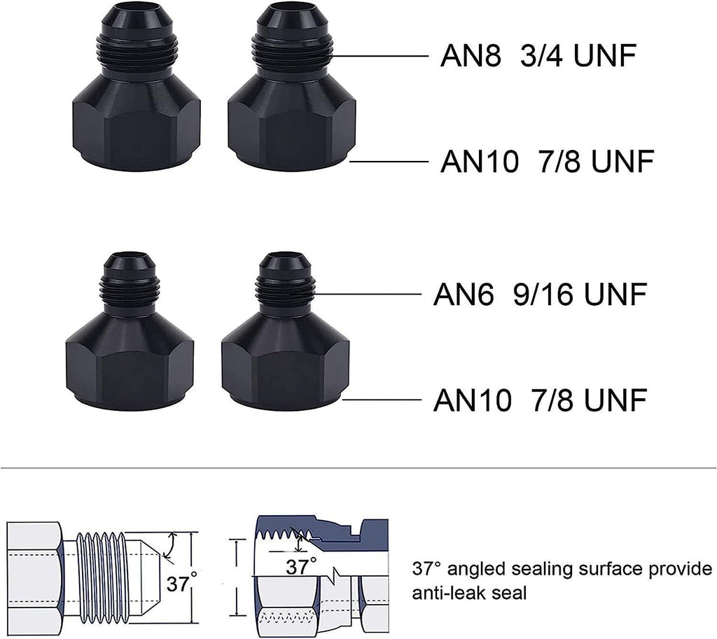 10 Row Oil Cooler Bundle with 330Mm Oil Cooler Mounting Bracket Kit
