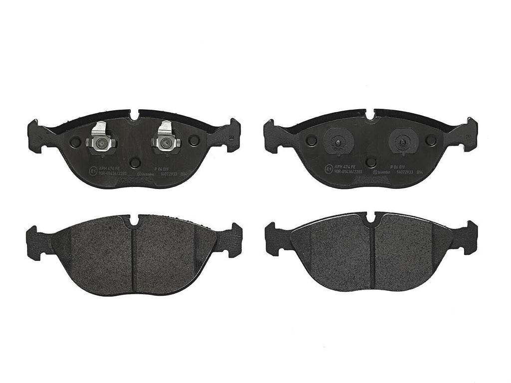 Front Disc Brake Pad Set for TT Quattro, Crossfire, E500, S430+More (P06019)