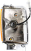 Compatible with Toyota Runner Corner Light 1987 1988 1989 Passenger Side | W/Chrome Trim | 4WD Amber Lens | TO2521121 | 8161089168