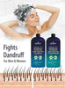 Peppermint Rosemary Hair Regrowth and anti Hair Loss Shampoo and Conditioner Set - Daily Hydrating, Detoxifying, Volumizing Shampoo and Fights Dandruff for Men and Women 16 Fl Oz X 2