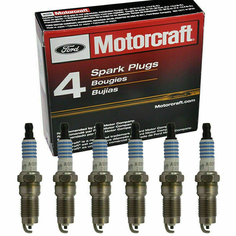 6 MOTORCRAFT Spark Plugs SP412X AGSF24N for MERCURY MOUNTAINEER 4.0L 2006-2010