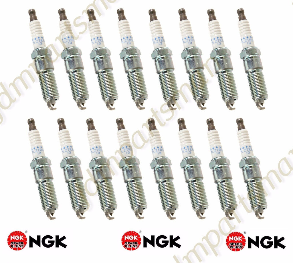 16 Pcs NGK 4998 Laser Platinum Spark Plugs Fits Chrysler Dodge Jeep SRT8 6.1L V8