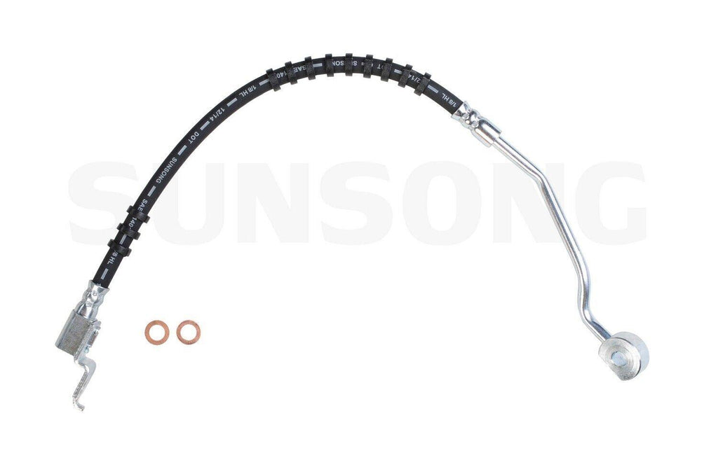Sunsong Brake Hydraulic Hose for 1990-1995 Jeep Wrangler 2203114