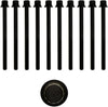 81028900 Head Bolt Set for Select Vehicles with 4-Cylinder Engine: Acura: 2007-12 RDX, 2002-06 RSX, 2004-08 TSX; Honda: 2003-07 Accord, 2002-11 Civic, 2002-09 CR-V, 2003-11 Element; Set of 10