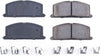 17-242, Z17 Front Ceramic Brake Pads with Hardware