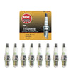 NGK G-Power Platinum Spark Plug Set 8PCS. 7090 BKR5EGP