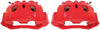 Power Stop Front S5302 Pair of High-Temp Red Powder Coated Calipers