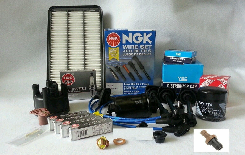 Fortoyota Corolla 1.61.8L NGK Wires-Cap-Roto